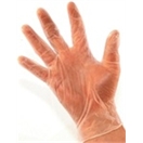Vinyl Gloves Large Lightly Powdered Clear