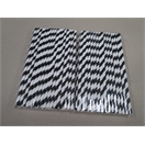 PAPER STRAWS BLACK AND WHITE